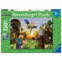 Ravensburger - Puzzle constructia Minecraft 150 piese XXL Ravensburger - 1